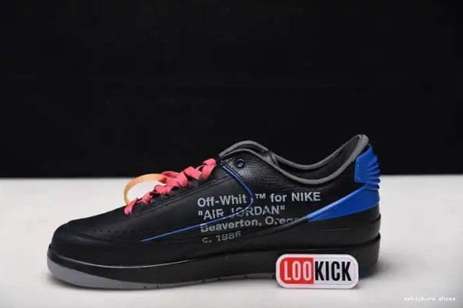Cheap Blue DJ4375-004 Retro Off-White Jordan Low Black SP 2 0611